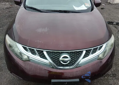 2013 Nissan Murano S from USA, damaged, VIN JN8AZ1MW8DW317014
